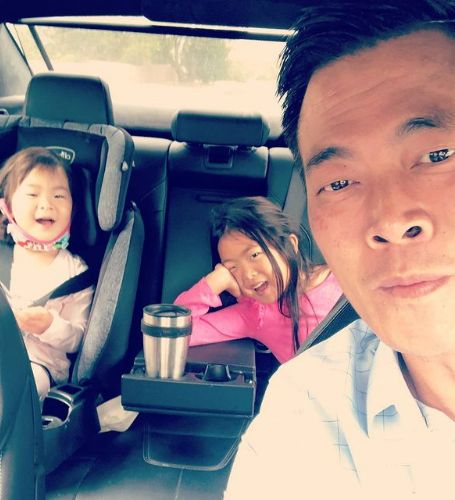 Allen Chen may be quite rich based on how frequently he travels with his two kids.